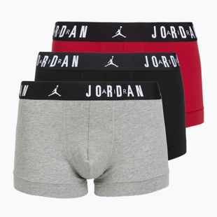 Труси чоловічі Nike Jrdan JHM Flight Cotton Trunk 3 пари gym red/black