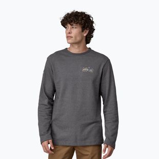 Кофта чоловіча Patagonia Lightweight Unity Fitz Wildrise Crew ink black