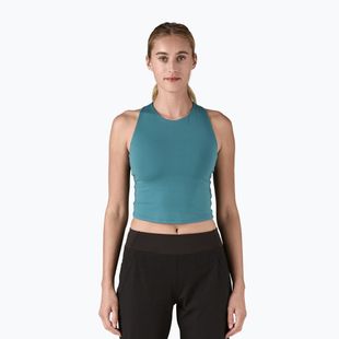 Футболка трекінгова жіноча Patagonia Reversible Tank wetland blue