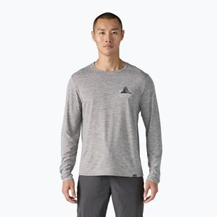 Лонгслів чоловічий Patagonia Cap Cool Daily Graphic Lands chouinard crest/feather grey