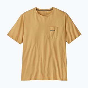 Футболка чоловіча Patagonia Boardshort Logo Pocket Responsibili beeswax tan