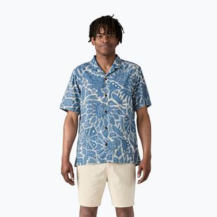 Чоловіча сорочка Patagonia Tidal Threads Camp бджоли і штани/синій