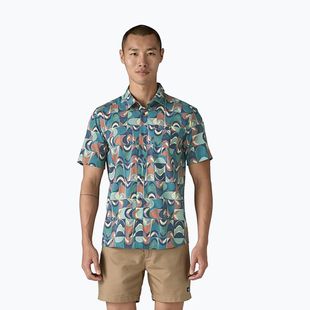 Сорочка чоловіча Patagonia Go To swallowtail geo/still blue