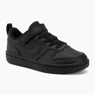 Кросівки дитячі Nike Court Borough Low Recraft black/black/black