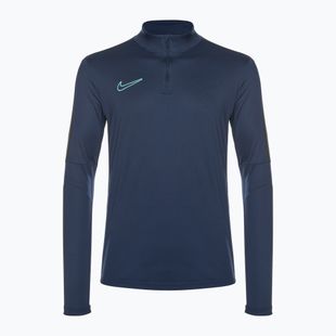 Лонгслів футбольний чоловічий Nike Academy Dri-Fit 1/2-Zip midnight navy/black/midnight navy/hyper turquoise