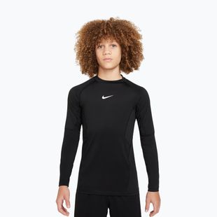 Лонгслів дитячий Nike Pro Dri-Fit black/white
