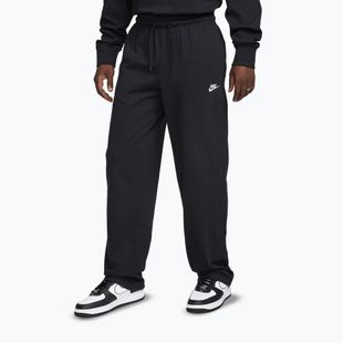Штани чоловічі Nike Sportswear Club Knit Open-Hem black/white