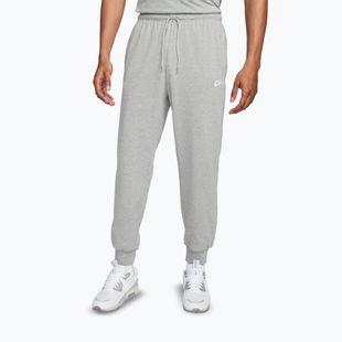 Штани чоловічі Nike Club Knit Jogger dark grey heather/white