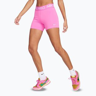 Шорти жіночі Nike Pro 365 playful pink/white