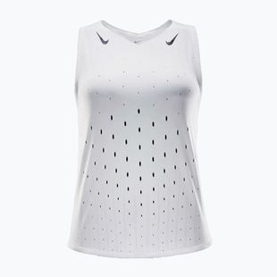 Футболка для бігу жіноча Nike AeroSwift Dri-Fit ADV Singlet white / black / black
