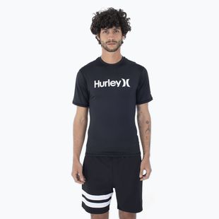 Футболка чоловіча Hurley O&O Quickdry Rashguard black