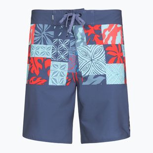 Шорти для плавання чоловічі Quiksilver Surfsilk Hawaii Blocked 19" Crown Blue