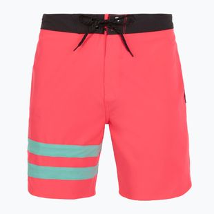 Шорти для плавання чоловічі Hurley Phantom Block Party 18" neon pink