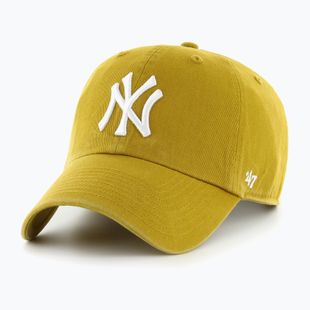 Кепка 47 Brand MLB New York Yankees CLEAN UP goldenrod