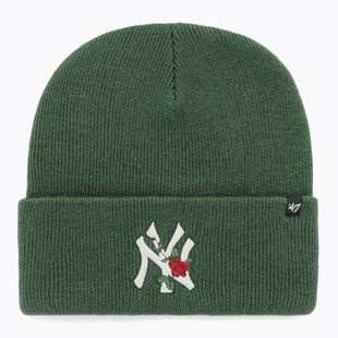 Шапка зимова 47 Brand MLB New York Yankees Thorn dark green