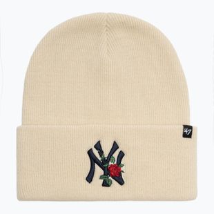 Шапка зимова 47 Brand MLB New York Yankees Thorn natural