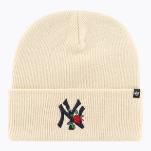 Шапка зимова 47 Brand MLB New York Yankees Thorn natural