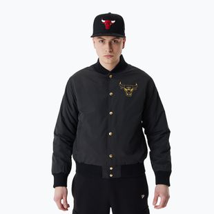 Куртка чоловіча New Era NBA Script BP Bomber Chicago Bulls black
