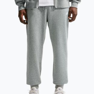 Штани чоловічі Nike Club French Terry Joggers dark grey heather/light smoke grey/white