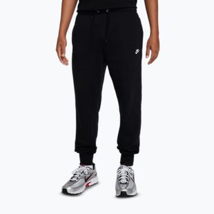 Штани чоловічі Nike Club French Terry Joggers black/black/white