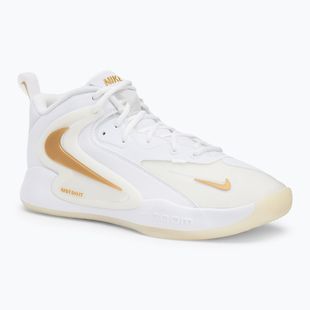 Кросівки волейбольні Nike React Hyperset 2 white/white/metallic gold