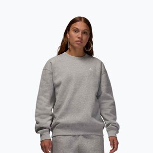Кофта жіноча Nike Jordan Brooklyn Fleece dark grey heather/white