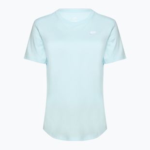 Футболка жіноча Nike Sportswear Club Essentials glacier blue/white