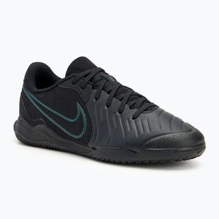 Кросівки футбольні чоловічі Nike Tiempo Legend 10 Academy IC black/deep jungle/black