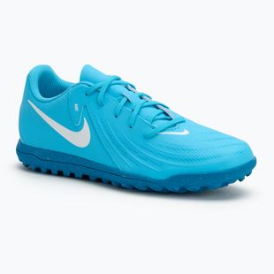 Футбольні бутси Nike Phantom GX II Club TF синя лють / білі