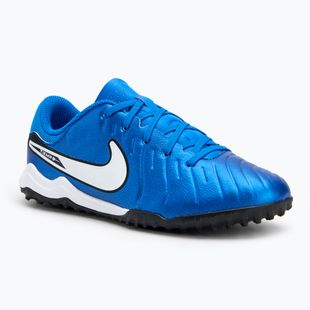 Кросівки футбольні дитячі Nike Tiempo Legend 10 Academy TF soar/white