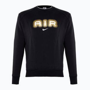 Кофта чоловіча Nike Sportstwear Air Crew-Neck black/metallic gold