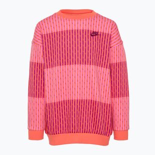 Кофта дитяча Nike Sportswear Club Fleece light wild mango/light wild mango/hot fuchsia