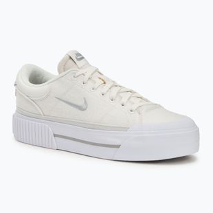 Кросівки жіночі Nike Court Legacy Lift summit white/white/phantom/light smoke grey