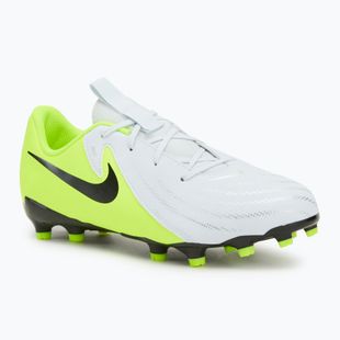 Кросівки футбольні дитячі Nike Phantom GX 2 Academy FG/MG metallic silver/volt/black