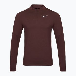 Лонгслів для бігу чоловіча Nike Dri-FIT Element 1/2-Zip burgundy crush