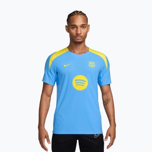 Лонгслів футбольний чоловічий Nike FC Barcelona Strike Elite SE Drill Top university blue/opti yellow/opti yellow