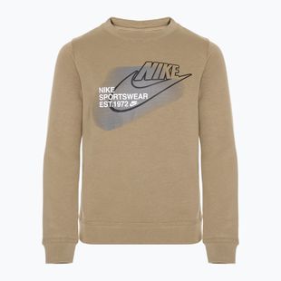 Кофта дитяча Nike Sportswear Standard Issue Crew-Neck khaki