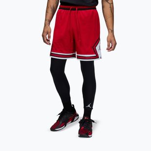 Шорти баскетбольні чоловічі  Jordan Mesh Diamond 4" gym red/white/black