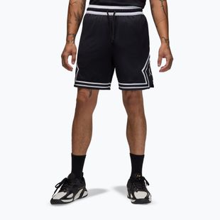 Шорти баскетбольні чоловічі Nike Jordan Mesh Diamond 4" black/white/white