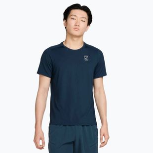 Футболка тенісна чоловіча Nike Court Dri-Fit Advantage armory navy / white