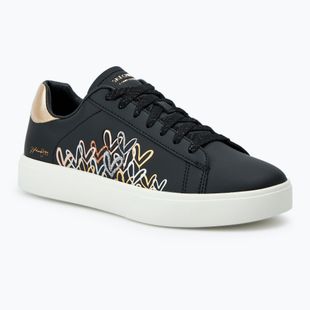 Кросівки жіночі SKECHERS JGoldcrown Eden LX Gleaming Hearts black/mulitcolor