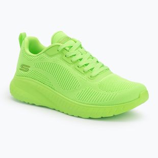 Кросівки жіночі SKECHERS Bobs Squad Chaos Cool Rythms lime