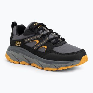 Кросівки чоловічі SKECHERS D'Lux Journey black/yellow