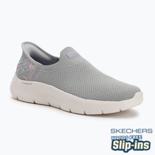 Кросівки жіночі SKECHERS Go Walk Flex Sunset Rose gray/lavender