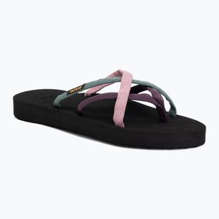 Жіночі шльопанці Teva Olowahu lilas multi