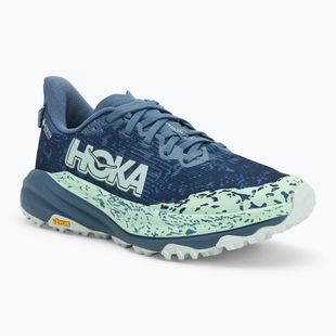 Жіночі бігові кросівки HOKA Speedgoat 6 GTX грозова хмара / м'ятний флюорит