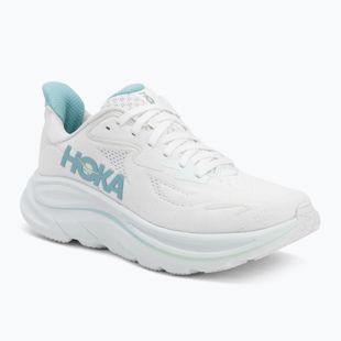 Кросівки для бігу жіночі HOKA Clifton 10 white/cielo blue
