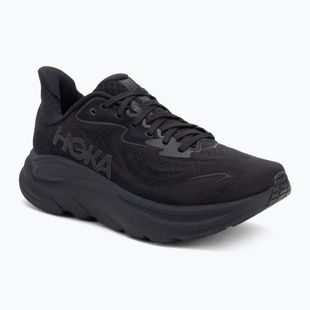 Кросівки для бігу чоловічі HOKA Clifton 10 Wide black/black