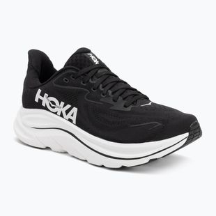 Кросівки для бігу жіночі HOKA Clifton 10 Wide black/white