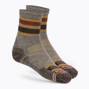 Шкарпетки чоловічі Smartwool Performance Hike Light Cushion Striped Mid Crew taupe/natural marl